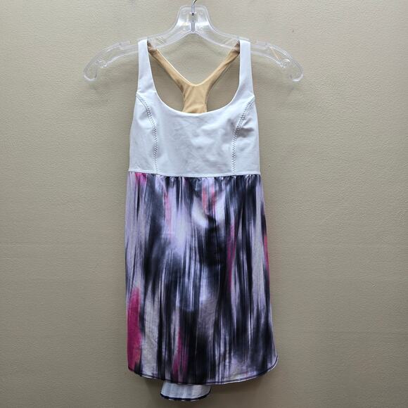 Lululemon Women's Tie Dye Racerback Babydoll Tank Top Activewear Multicolor SZ 6 - Picture 1 of 4